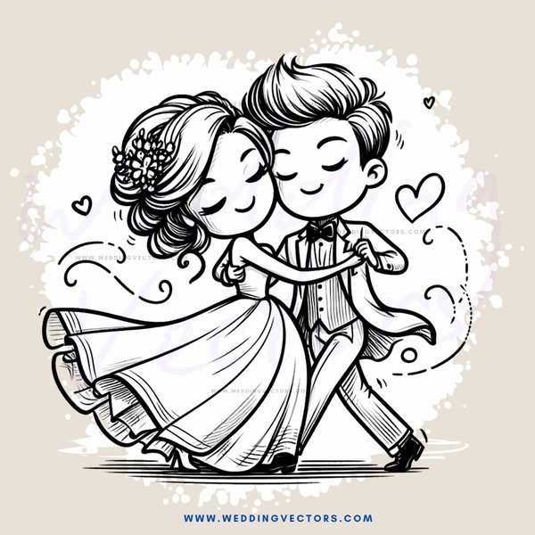 a dance between two people