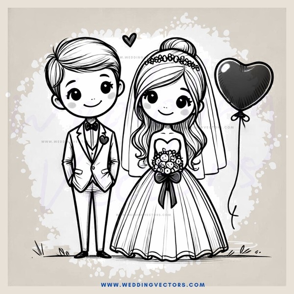 groom and bride posing for picture