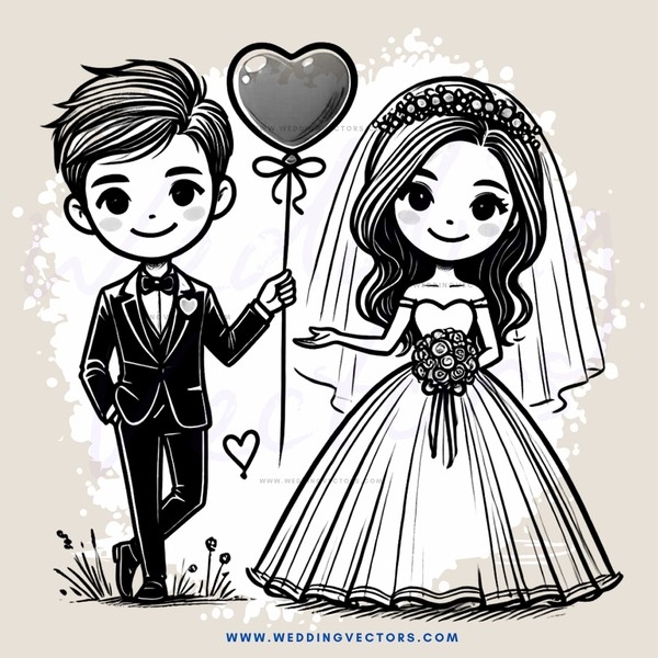 groom and bride