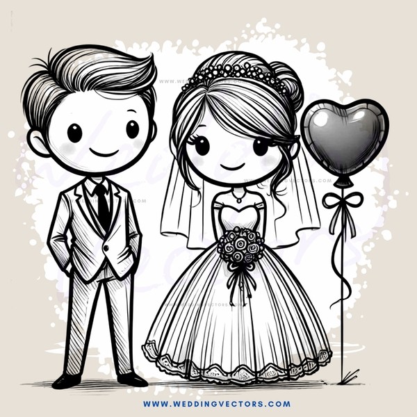 engagement picture with bride and groom
