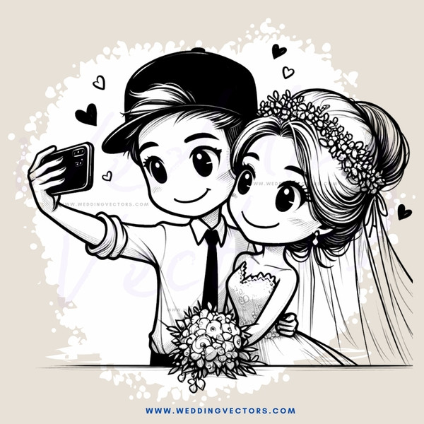 couple's joyful moment captured in black and white
