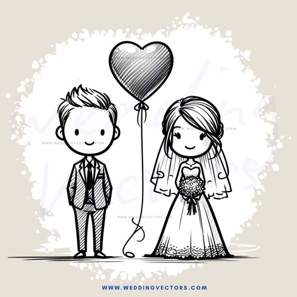 a bride and groom waiting for their wedding day