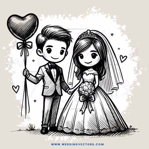 the newlyweds are happy together