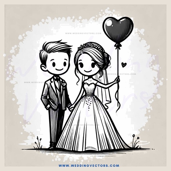 a couple celebrating their marriage