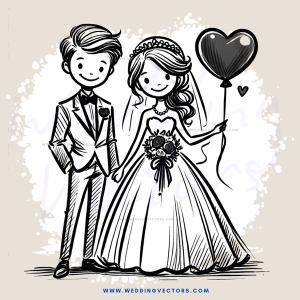 groom and bride