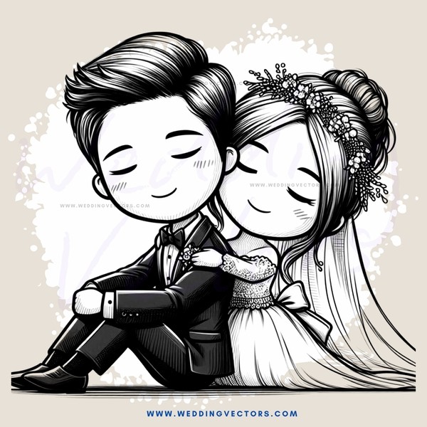 a couple sitting together, happy and smiling