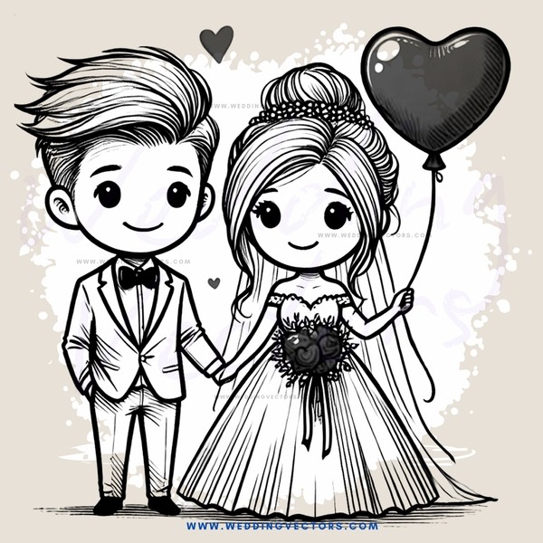 engagement party for couple, bride holding bouquet and groom with black bow tie
