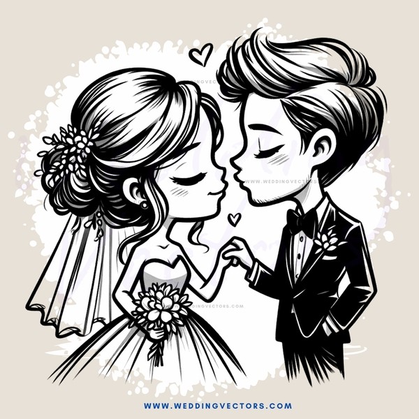 couple kissing, black and white