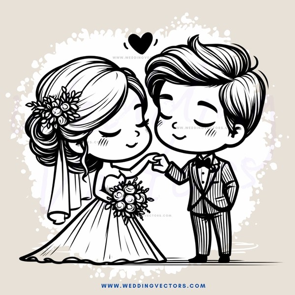 couple kissing with flowers in their hair