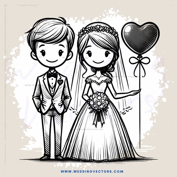 a boy and girl holding a heart lobster