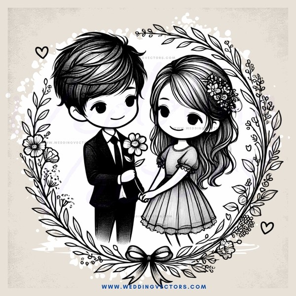 boy and girl ring picture
