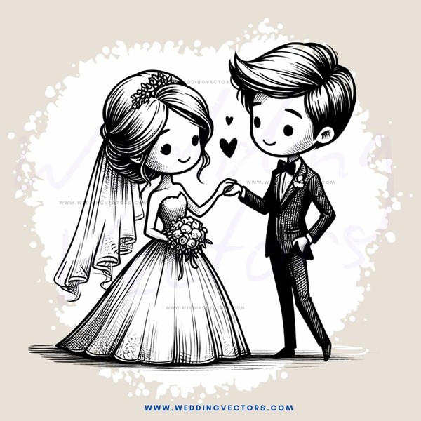 a bride and groom exchange rings