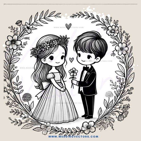 a love story in cartoon form