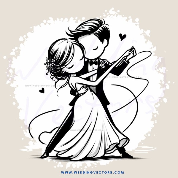 a couple dancing together