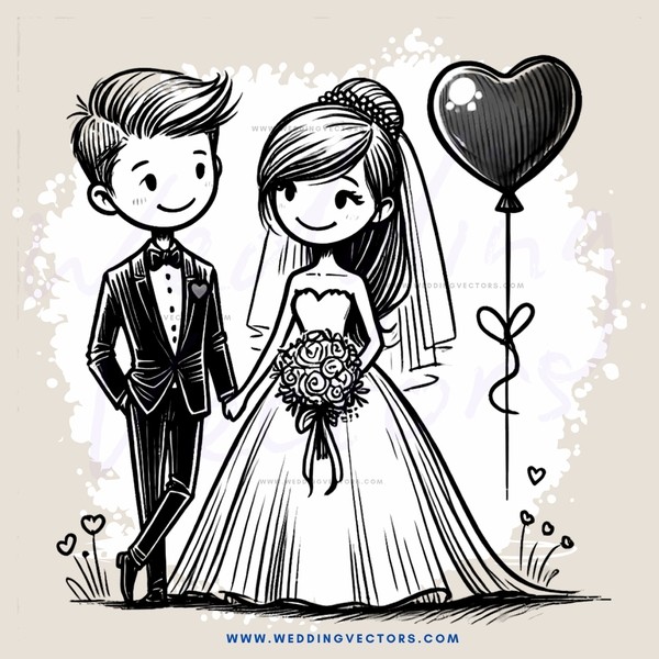 engagement picture with bride and groom