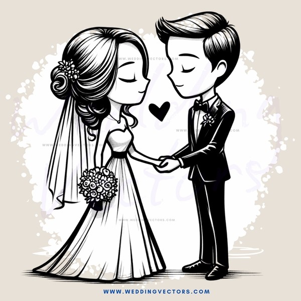 an engagement picture with bride and groom