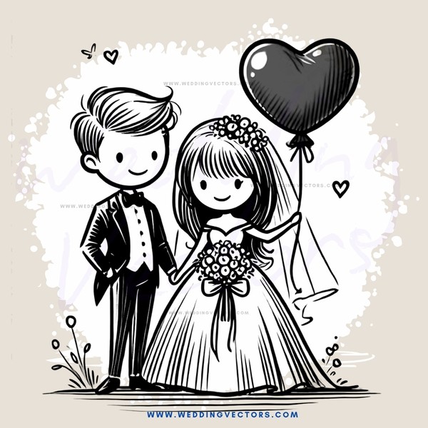 love story in black and white