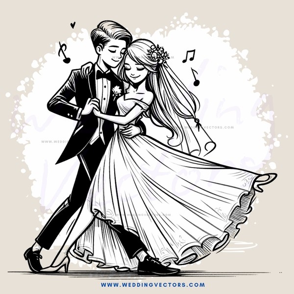a couple dancing together