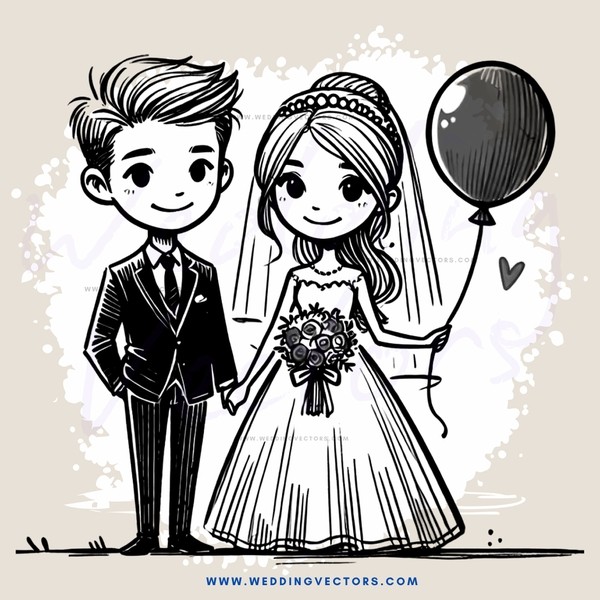 groom and bride