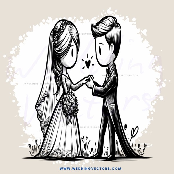 an engagement ring is exchanged between a bride and groom