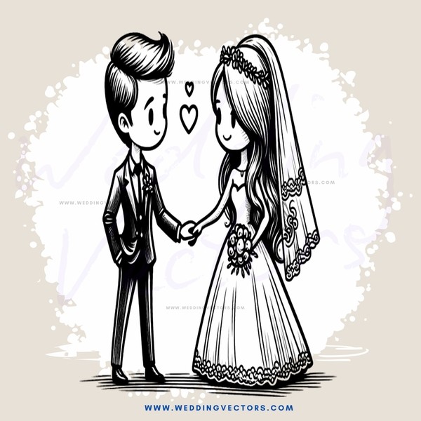 the newlywed couple's first moment as husband and wife