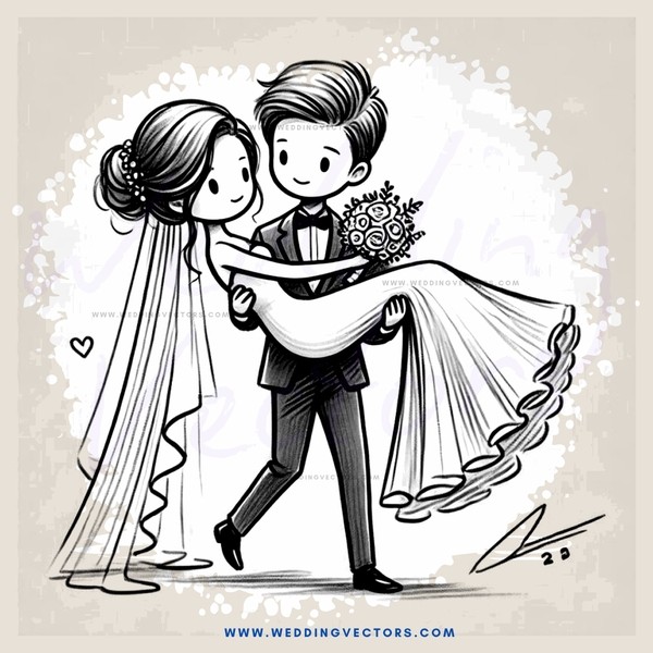 a wedding portrait