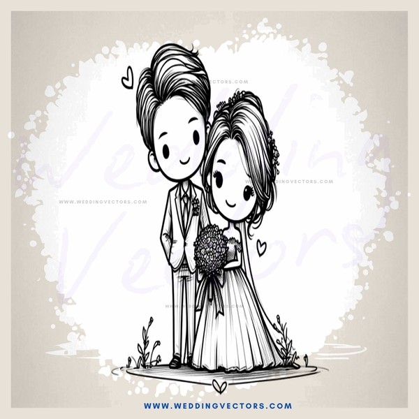 couple standing together