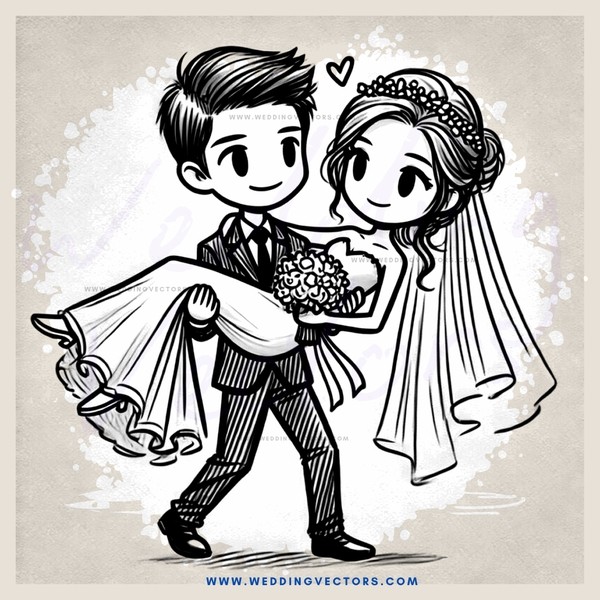a bride and groom walking down an aisle