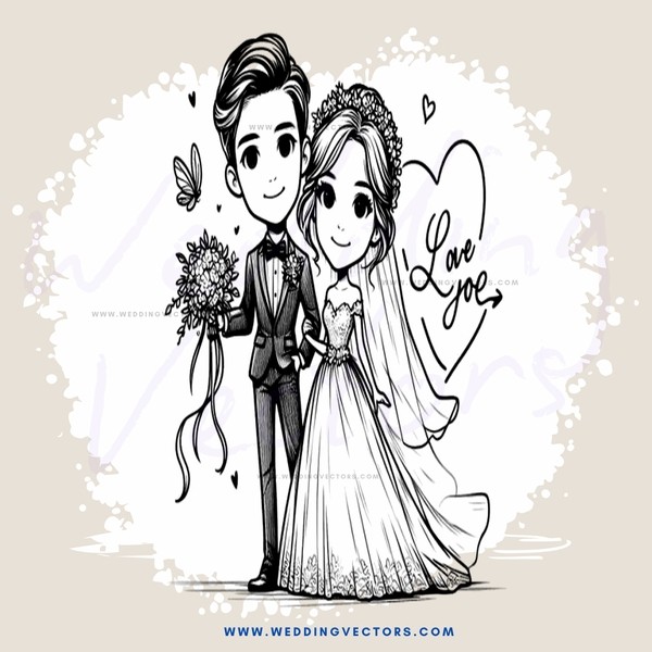a wedding gift illustration