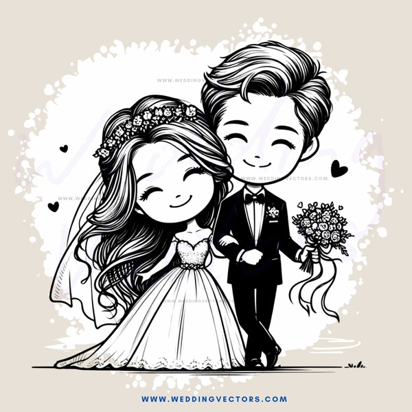 wedding portrait with flowers, ring & bouquet