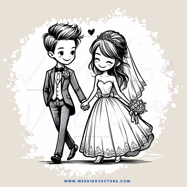 engaged couple posing for picture