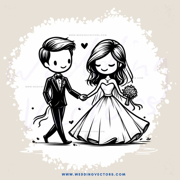a couple walking together as husband holds his wife's hand