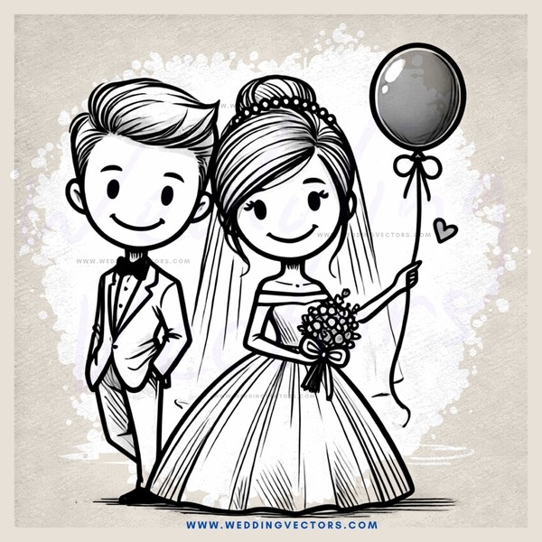 wedding ring and balloon picture