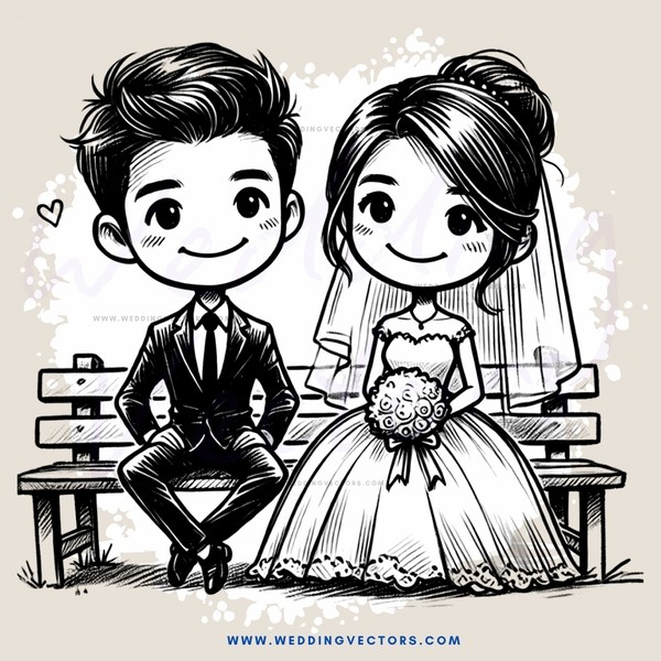 a couple sitting on a bench