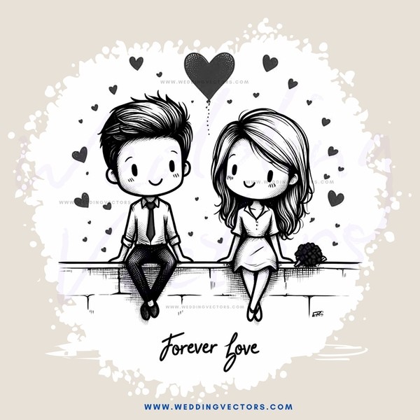 forever love cartoon picture