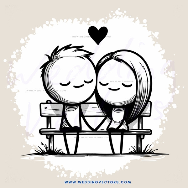two people sitting on a bench
