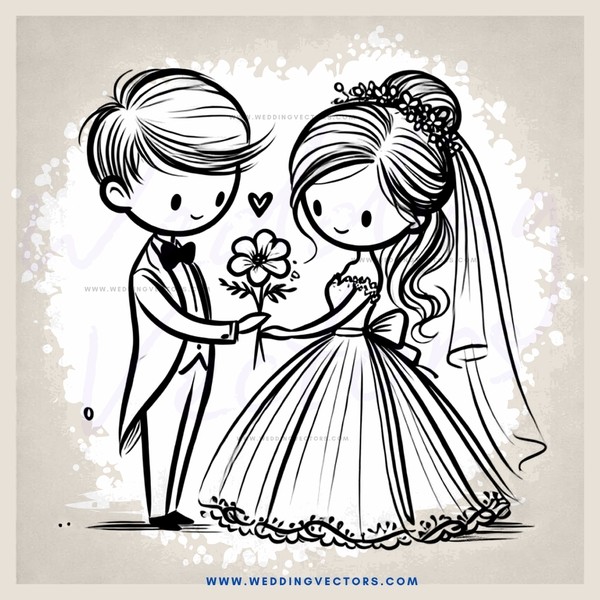 love symbol picture in black and white