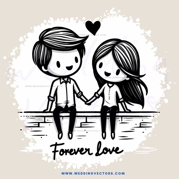 two people on a bench