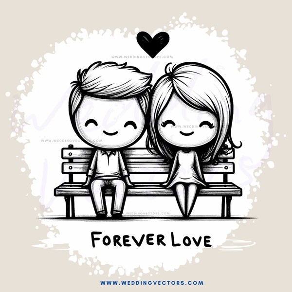 forever love couple png