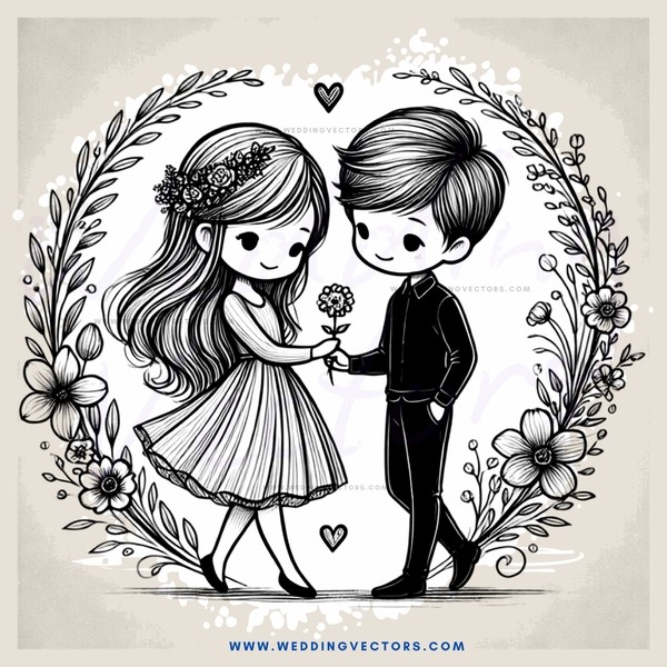love twinning cartoon picture