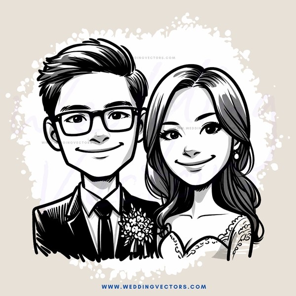 a man and woman smile for a picture