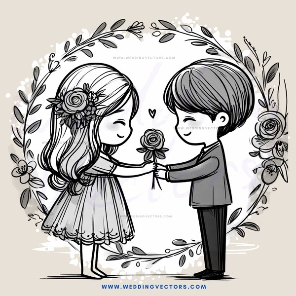 kissing roses