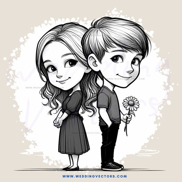 two children standing close together