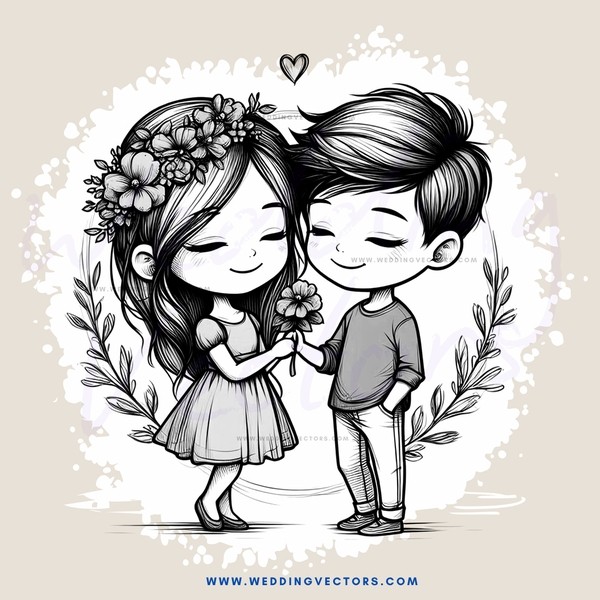 two kids wearing flower wreaths