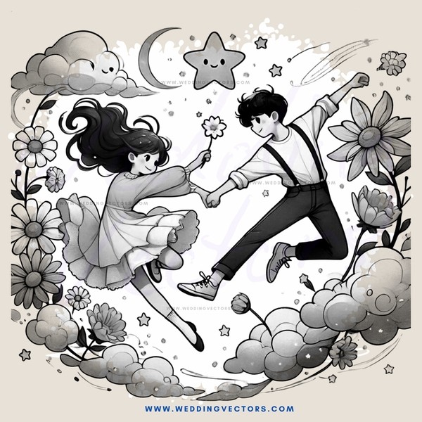 two people are dancing together