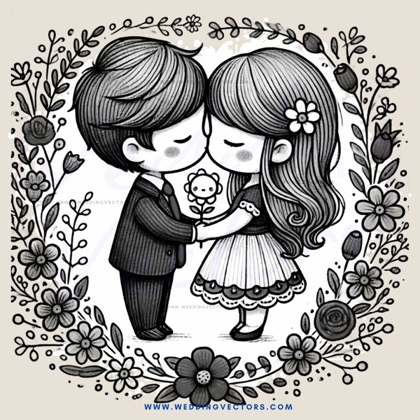 love in black and white