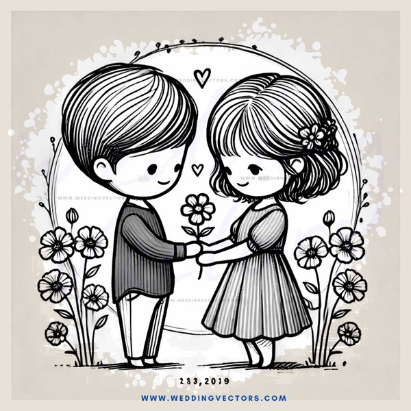 cartoon valentine's day picture