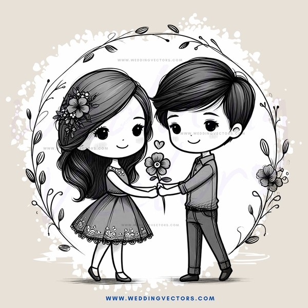a love story in illustration