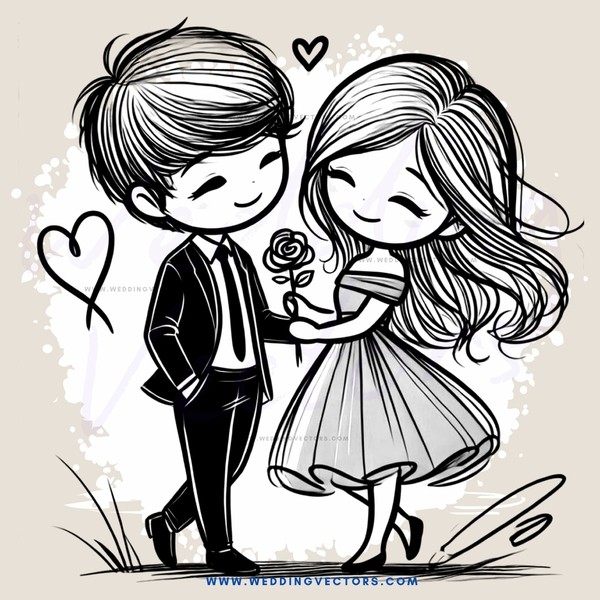 boy and girl love