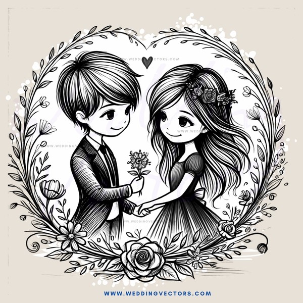 a heartwarming cartoon love story